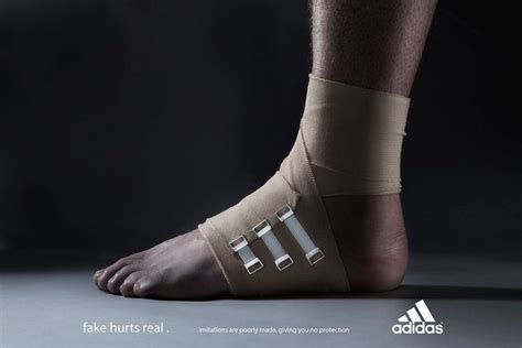 adidas fake hurts real ad campaign|fake hurts real adidas.